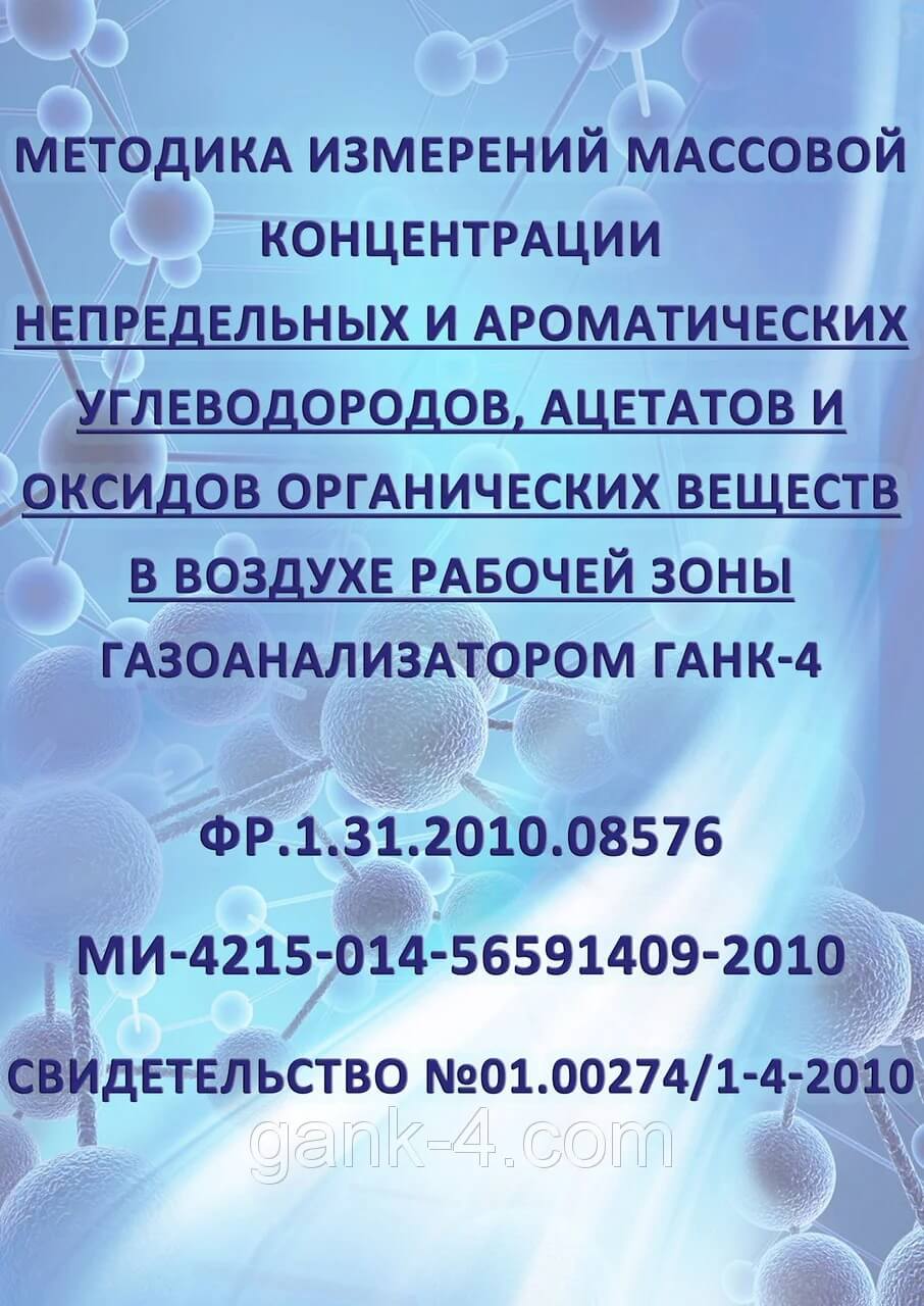 Методика измерений массовой концентрации непредельных и ароматических углеводородов